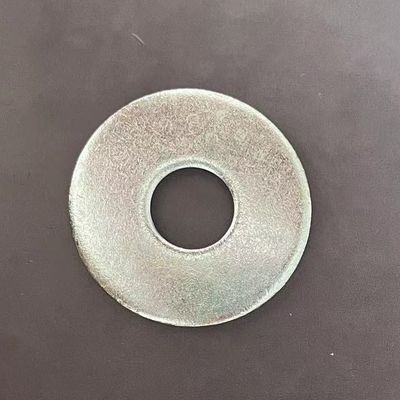 DIN9021 फ्लैट स्टील वाशर M6-M100 ऑटोमोटिव के लिए सादा / Dacromet खत्म