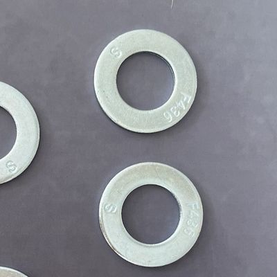 F436 उच्च तन्यता वाशर 1/4&quot; - 4&quot; सादा / Dacromet भारी मशीनरी विधानसभा के लिए